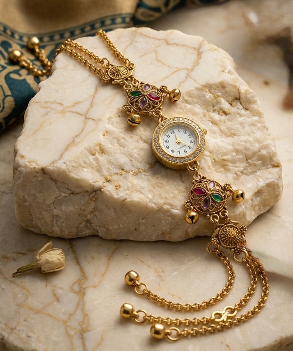 Kashmiri Traditional Bracelet Watch