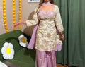 Lavender 4 Piece Bustier set