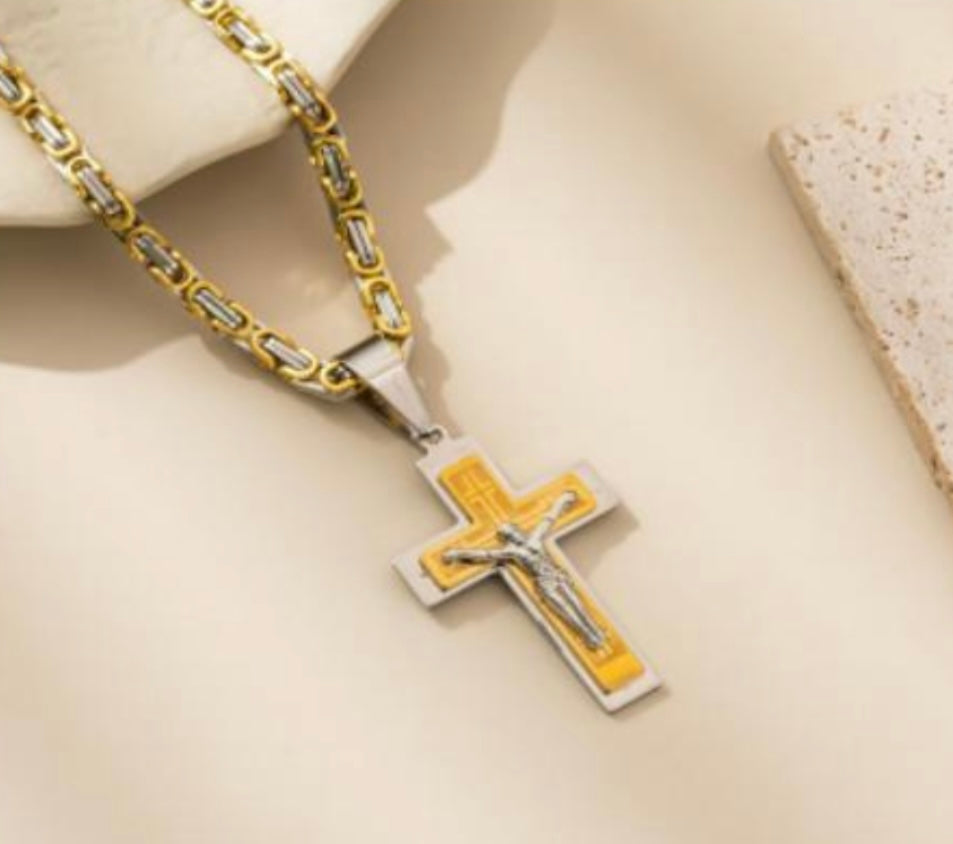 Chain Cross Pendant