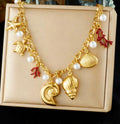 Ocean treasure charm necklace