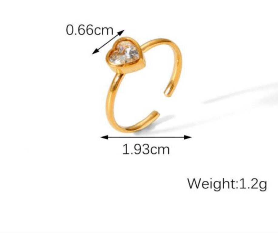 Heart ring