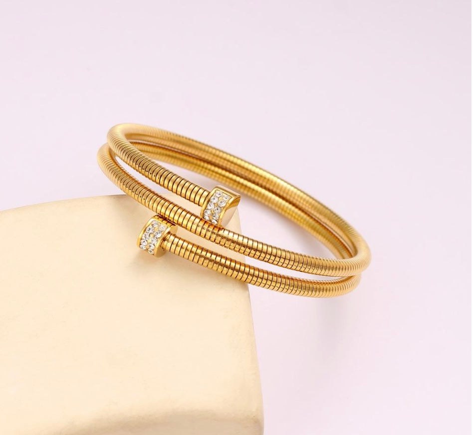 Spiral bracelet