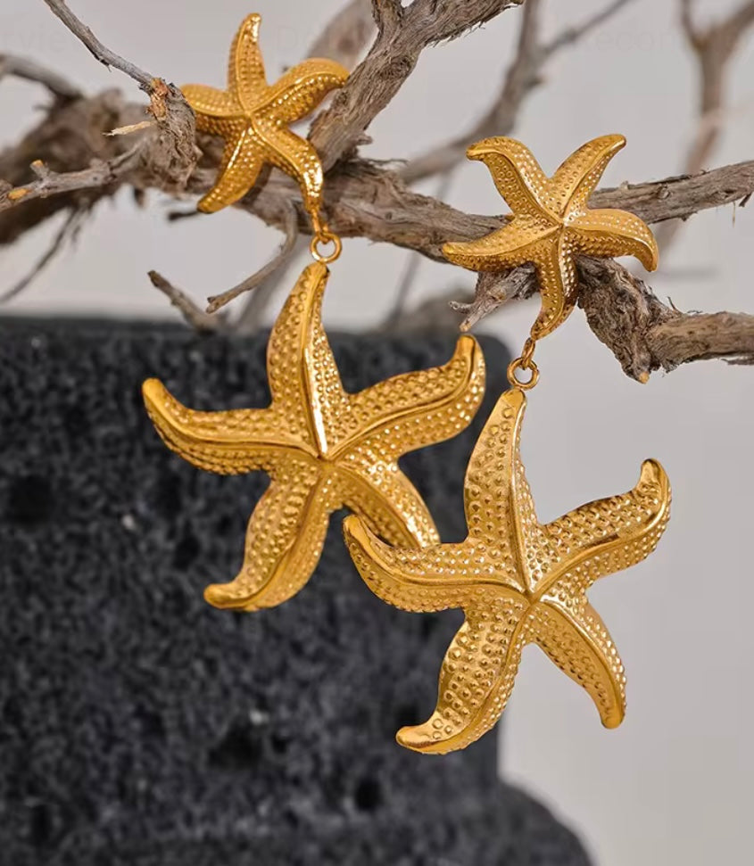 Starfish Earrings