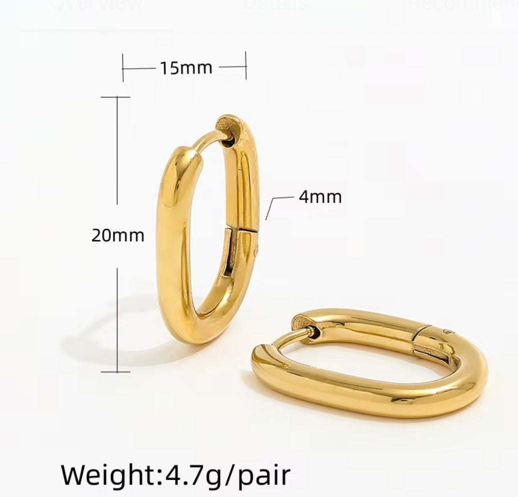 Oval Hoop