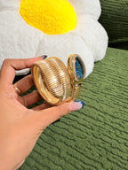 Luxury Gold Snake Wrap Watch