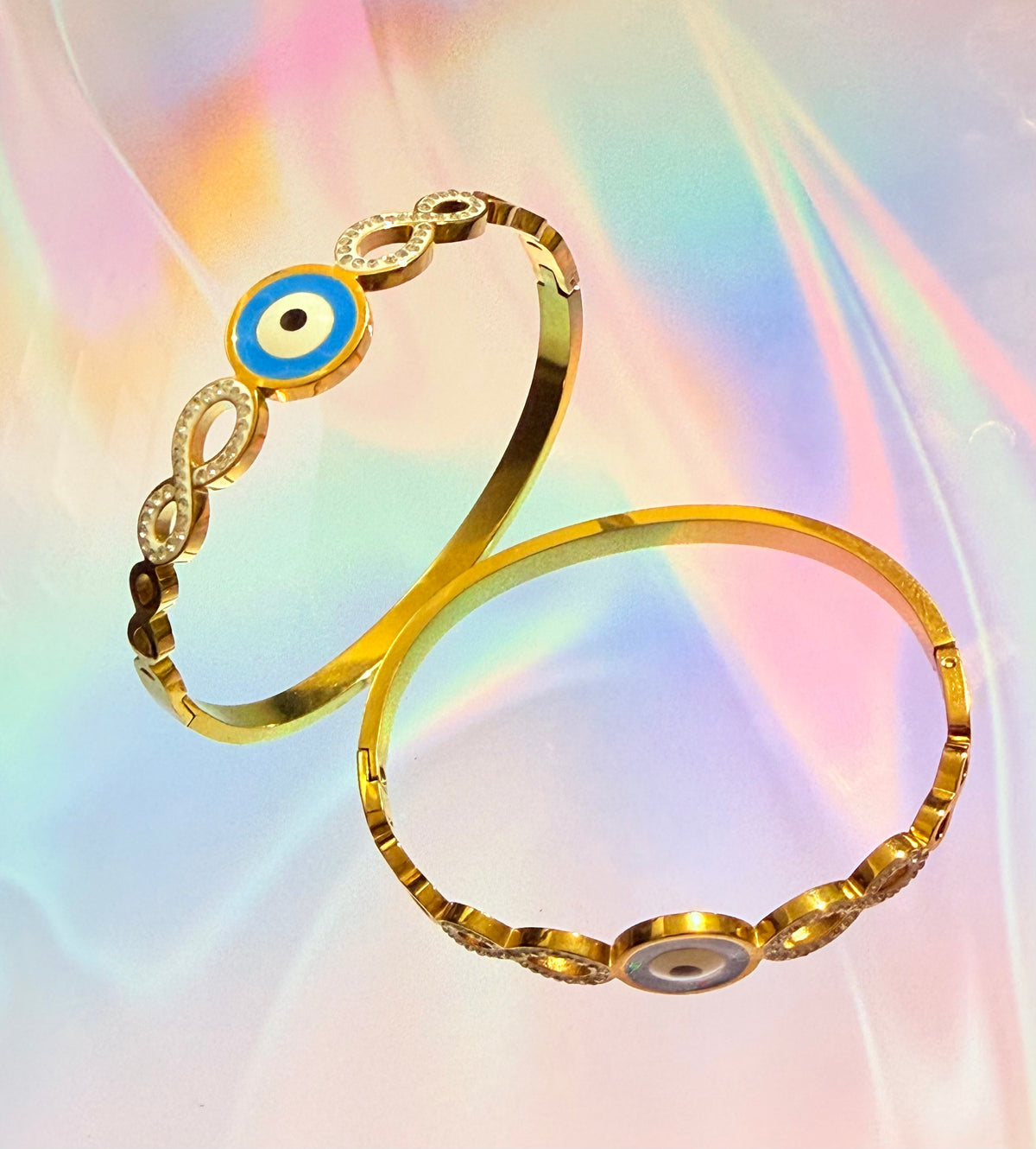 Evil Eye Infinity Bangle
