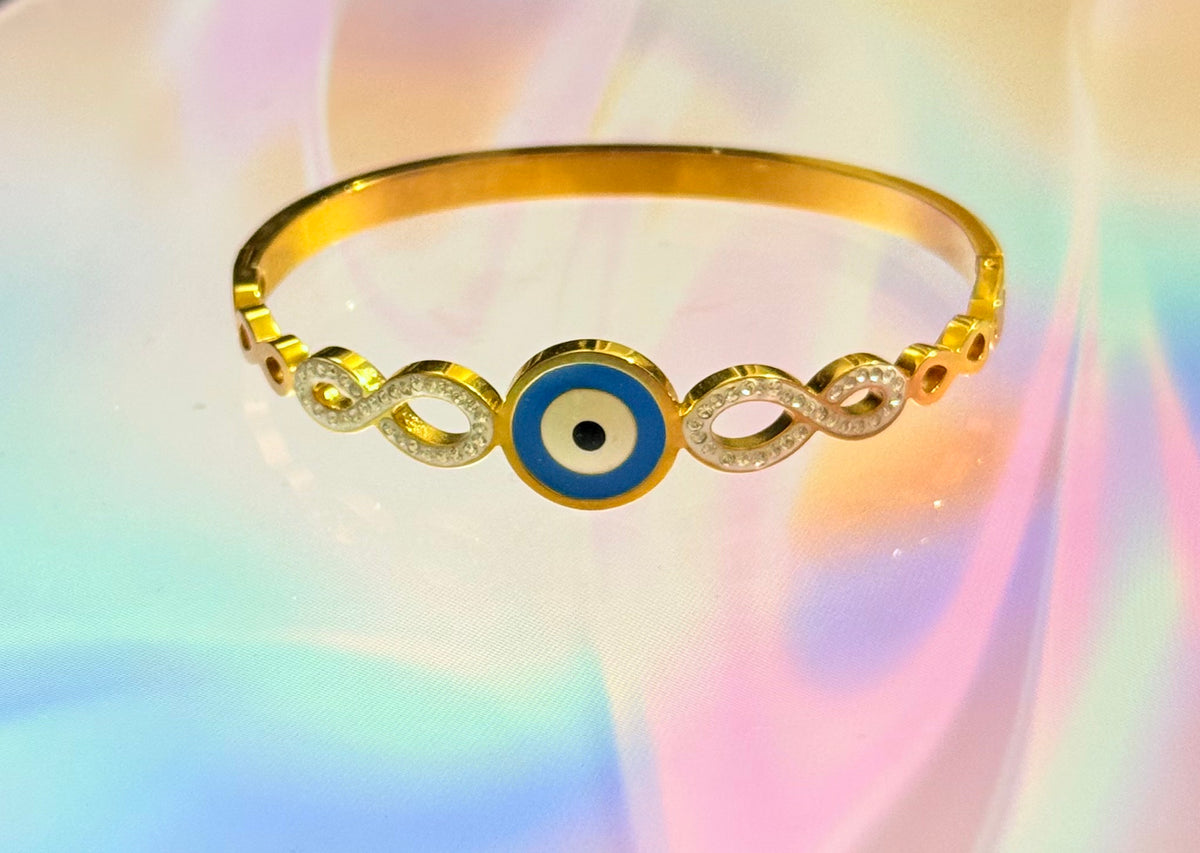 Evil Eye Infinity Bangle
