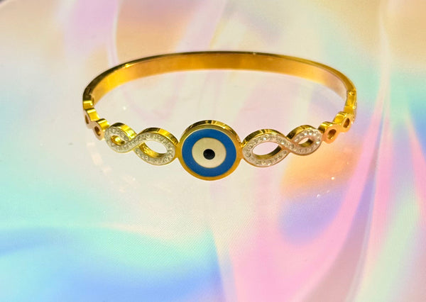 Evil Eye Infinity Bangle