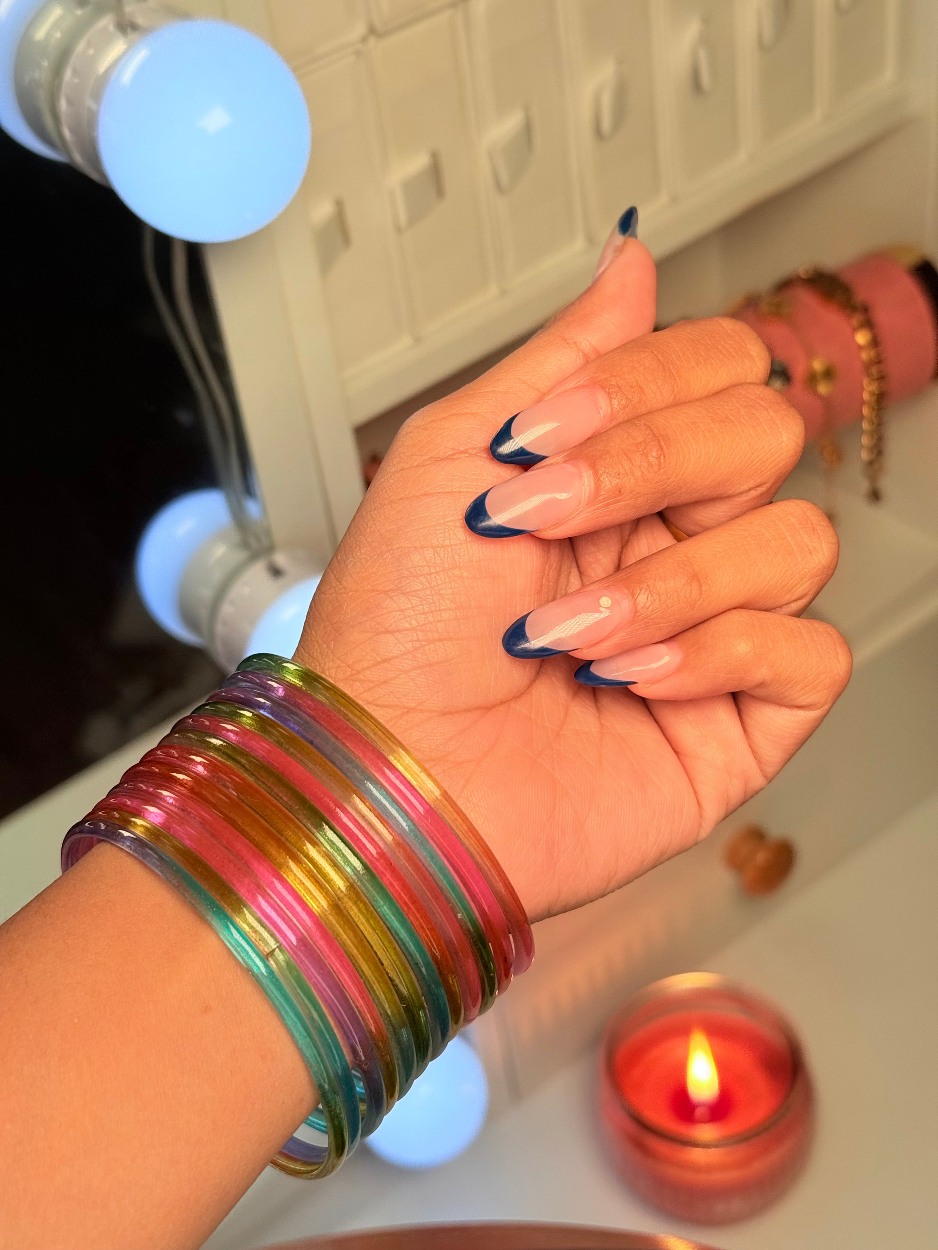 Simple Kashmiri Bangle Set